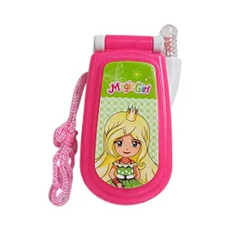 Teléfono Celular Juguete Musical Niña Muñeca + Bateria