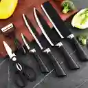 Set De 6 Cuchillos De Cocina