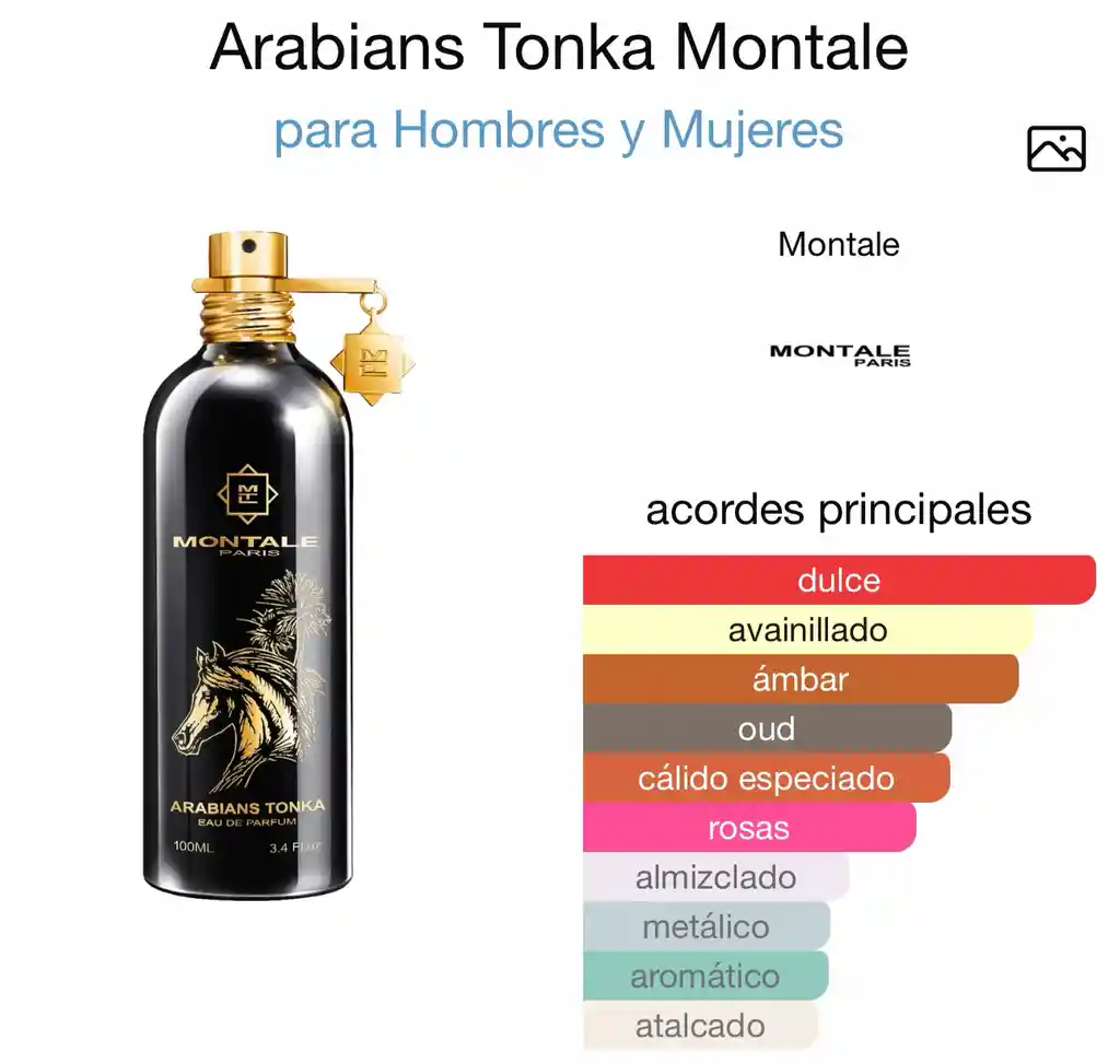 Perfume Móntale Arabians Tonka Unisex
