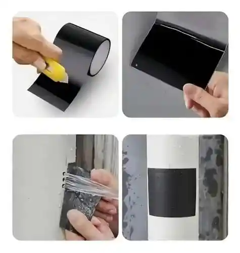 Cinta Adhesiva Fast Tape Ultra Fuerte 10cm(ancho) X 1.50cm(largo)