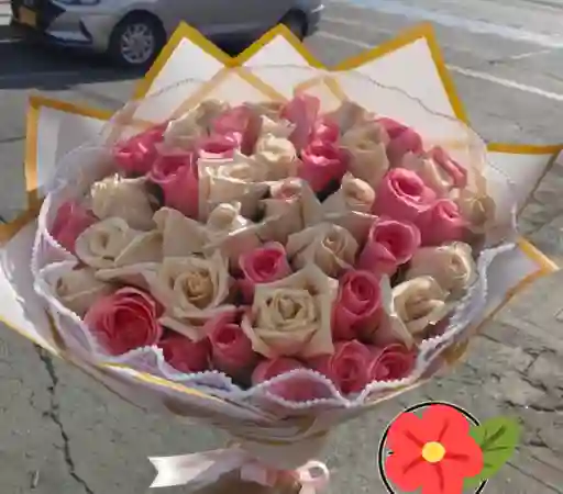 Bouquet 36 Rosado