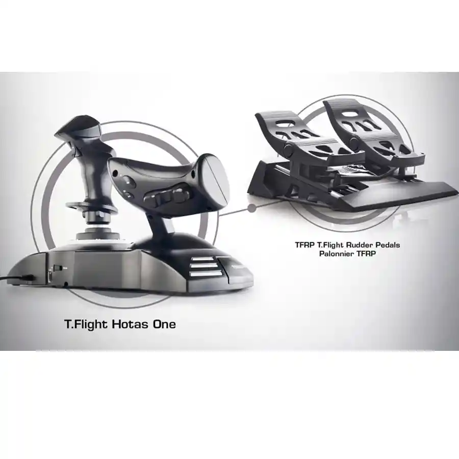 Control Gamer Thrustmaster T-flight Hotas One Color Negro