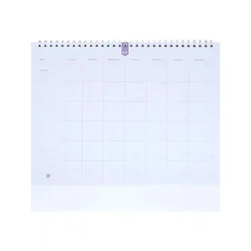 Planeador Mensual 2026 Kiut Norma