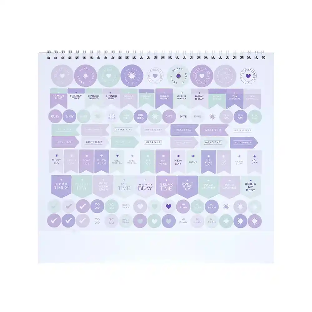 Planeador Mensual 2026 Kiut Norma