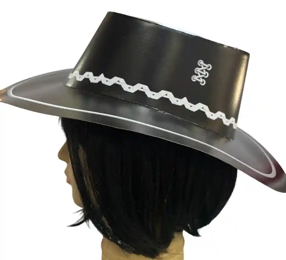 Sombrero Vaquero Cartón Adulto Cosplay Disfraz
