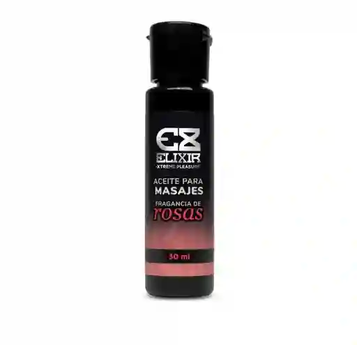 Aceite Sensual Para Masajes Rosa Elixir 30ml Juego En Parejas