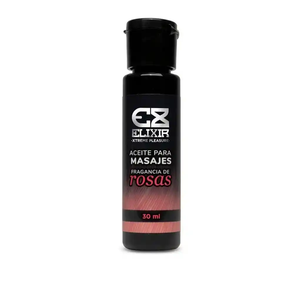 Aceite Sensual Para Masajes Rosa Elixir 30ml Juego En Parejas