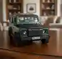 Vehículo Land Rover Defender Escala 1:32 Color Verde Militar