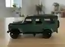 Vehículo Land Rover Defender Escala 1:32 Color Verde Militar