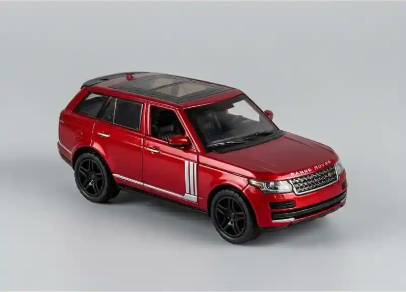Vehiculo Land Rover Velar Edition Escala 1:32 Color Rojo