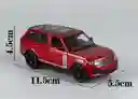 Vehiculo Land Rover Velar Edition Escala 1:32 Color Rojo