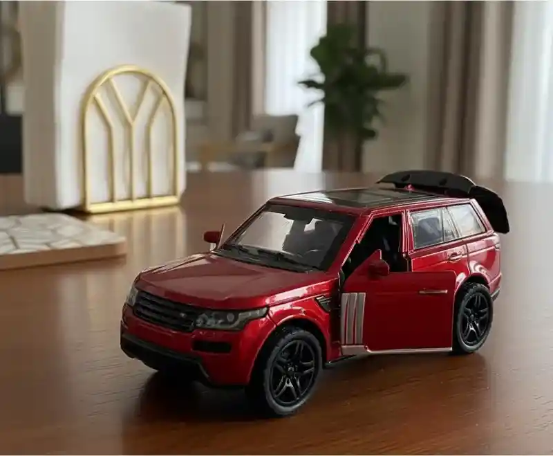 Vehiculo Land Rover Velar Edition Escala 1:32 Color Rojo