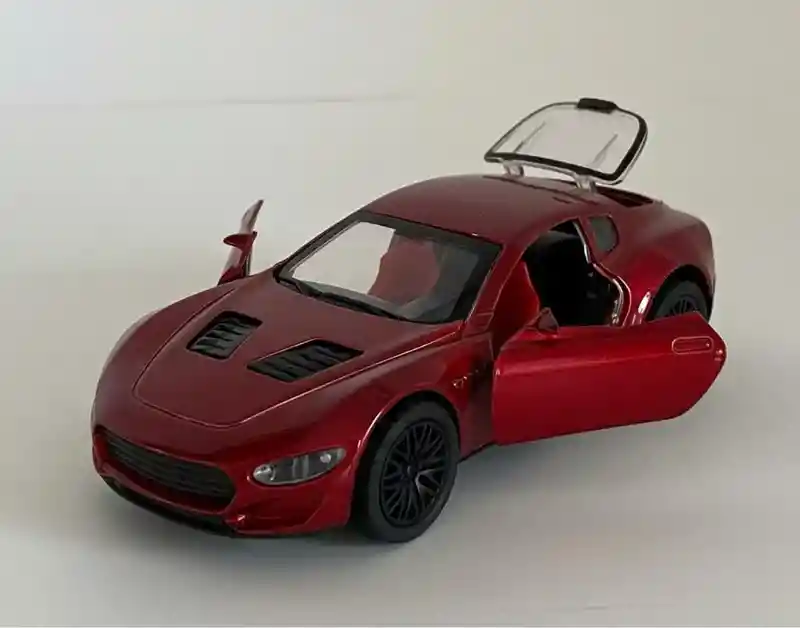 Vehículo Maserati Gran Turismo Edition Escala 1:32 Color Rojo