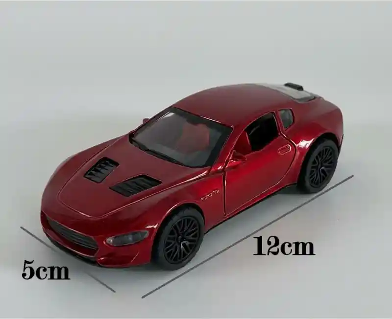 Vehículo Maserati Gran Turismo Edition Escala 1:32 Color Rojo