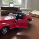 Vehículo Mercedes 300s Cabriolet Escala 1:32 Color Rojo