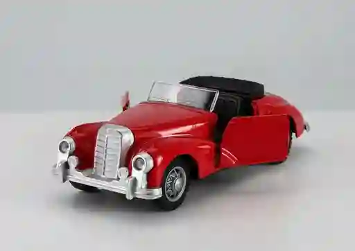 Vehículo Mercedes 300s Cabriolet Escala 1:32 Color Rojo