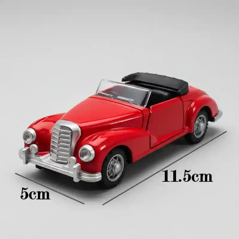 Vehículo Mercedes 300s Cabriolet Escala 1:32 Color Rojo