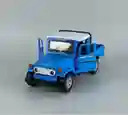 Vehículo Toyota Land Cruiser Escala 1:32 Color Azul