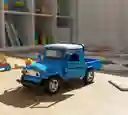 Vehículo Toyota Land Cruiser Escala 1:32 Color Azul