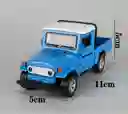 Vehículo Toyota Land Cruiser Escala 1:32 Color Azul