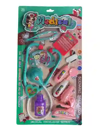 Set Doctor Doctora Kit Medico Juguete Niños Niñas Hospital