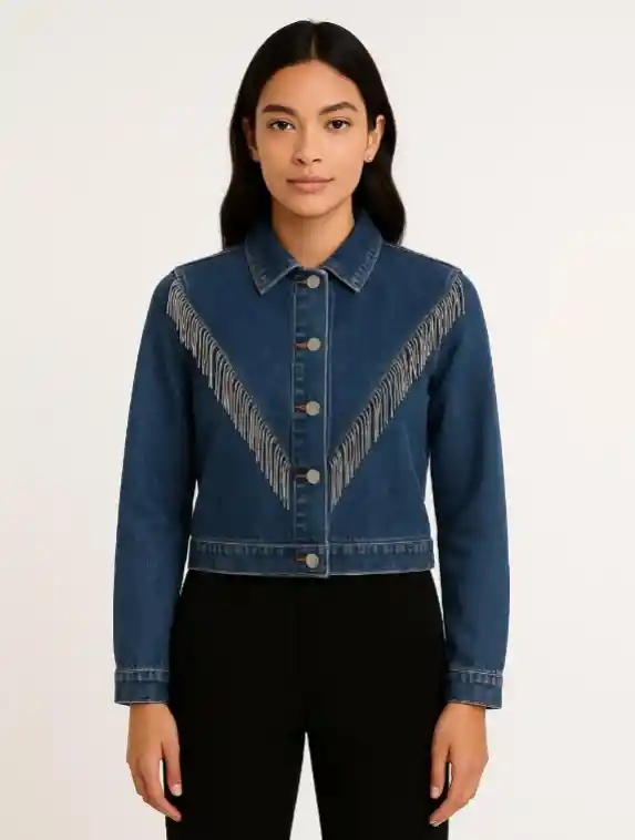Chaqueta Denim Para Mujer - The path U