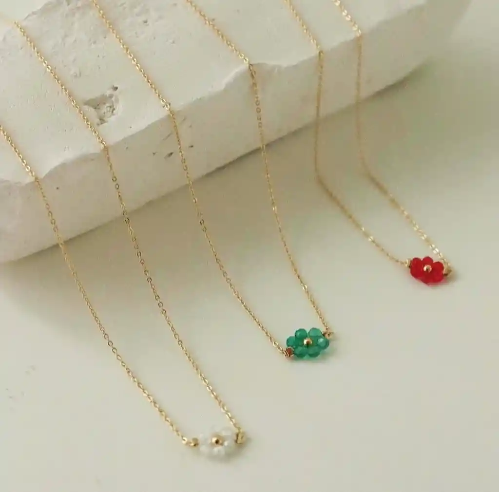 Collar Flor De Primavera