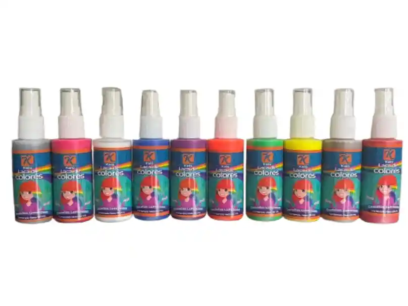 Laca Fucsia De Halloween Para Cabello