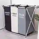 Cesto Organizador Ropa Para Lavar 3 Secciones Lavanderia