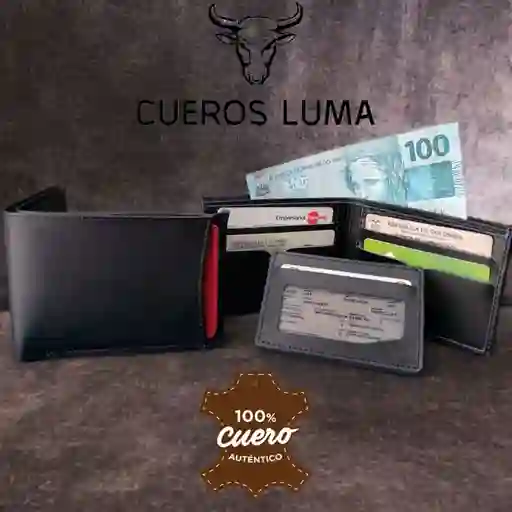 Billetera Tarjetero Negra