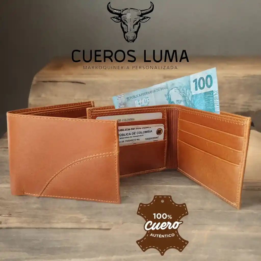 Billetera Elegance Miel