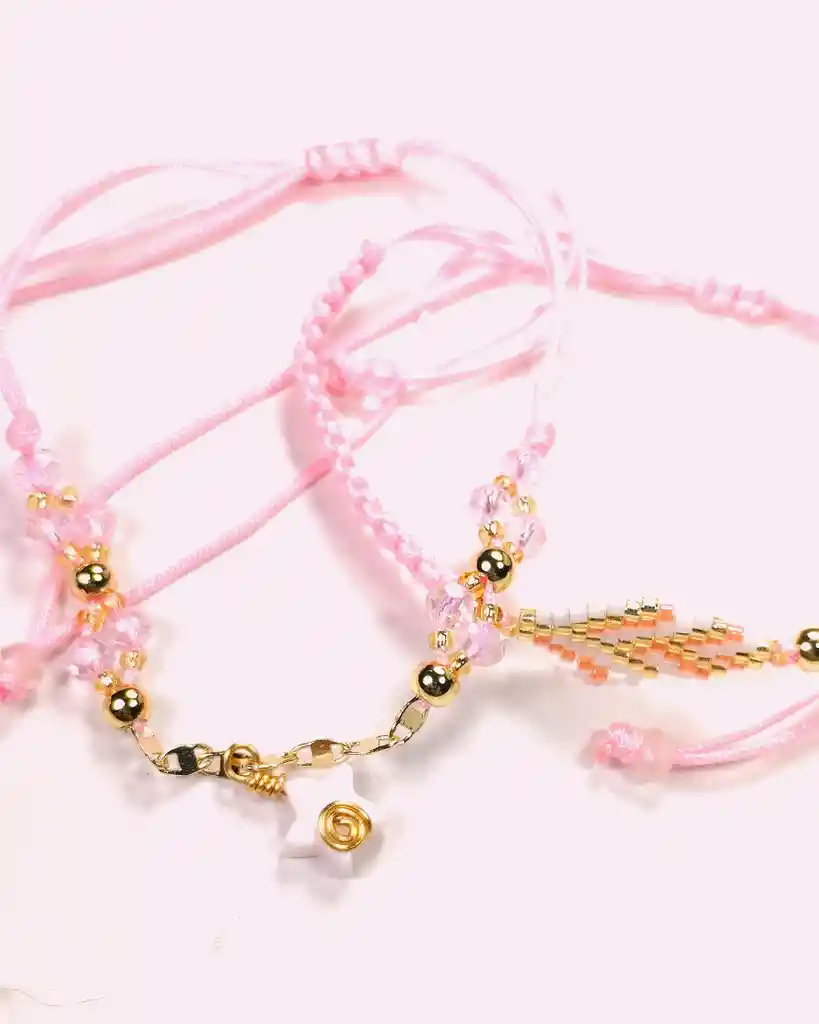 Pulsera Luna Rosada