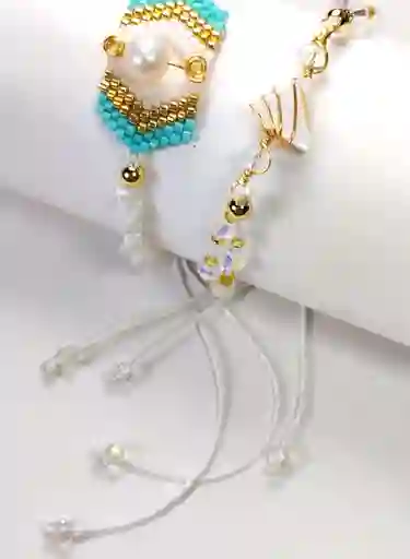 Pulsera Luna Blanco
