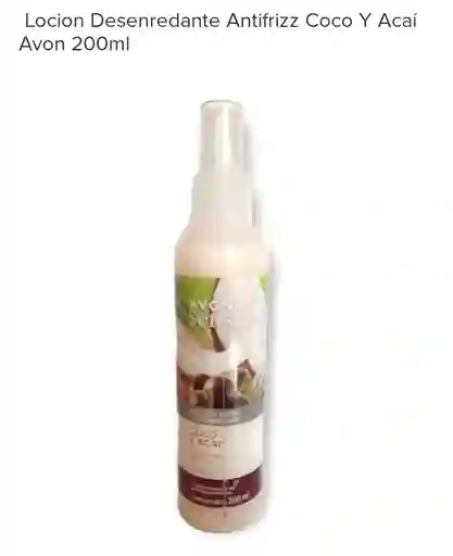 Avon - Loción Desenredante - Coco Y Acai - Antifrizz Y Brillo