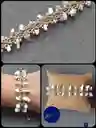 Pulsera De Micro Macramé Con Piedra De Howlite