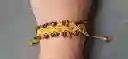 Pulsera De Micro Macramé Con Piedra Ojo De Tigre
