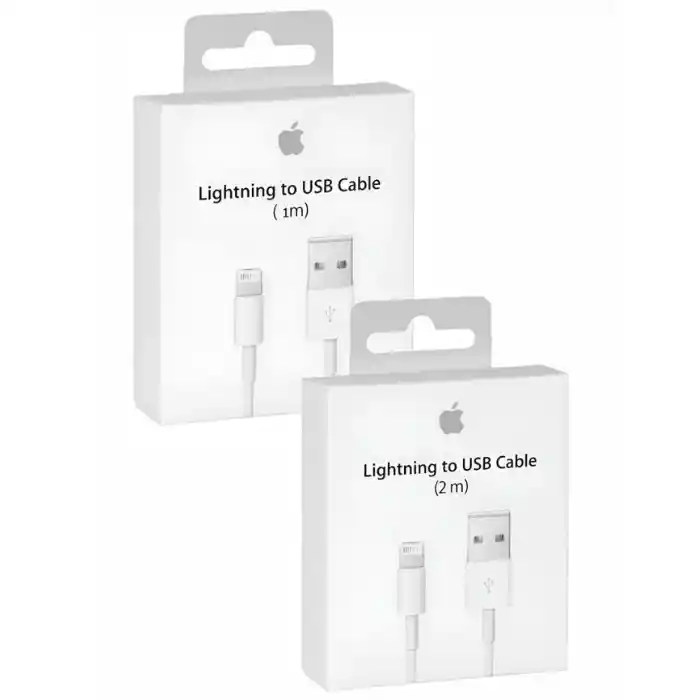 2 Und Cable Iphone Lightning Usb 1 Metro + Cable 2 Metros Iphone Lightning Usb 1:1