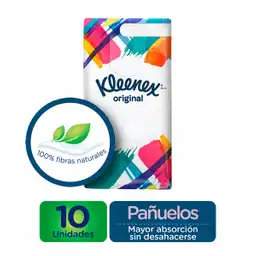 Kleenex Pañuelo Faciales de Bolsillo 10 Und