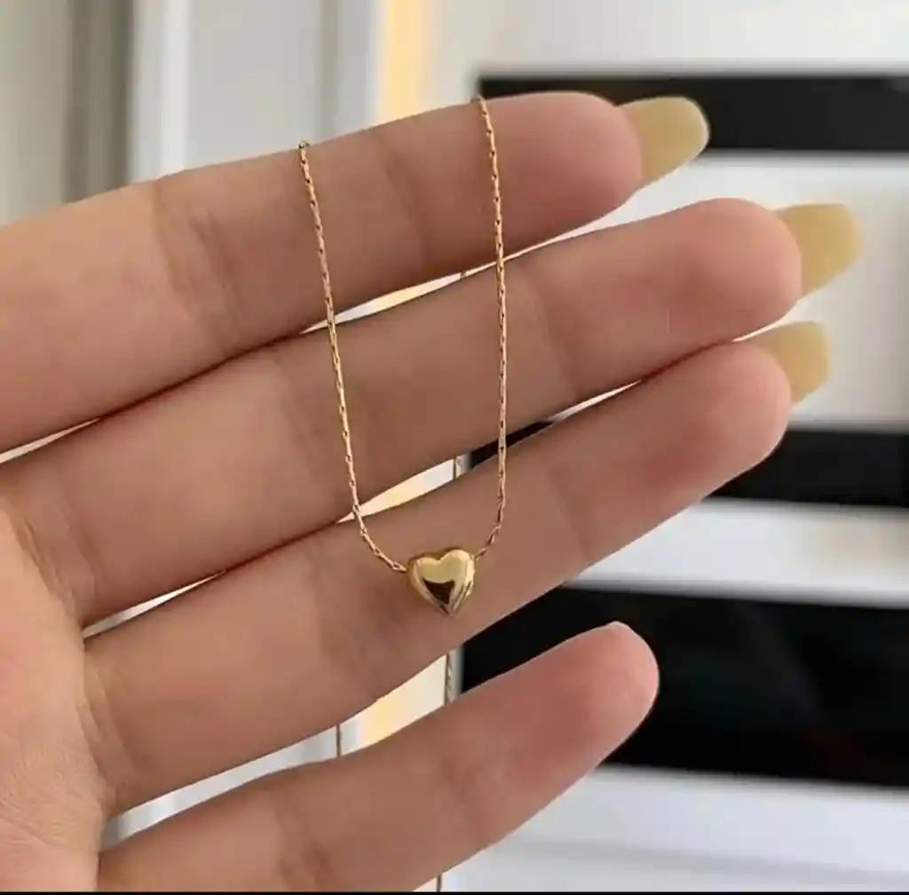 Collar Corazón Dorado