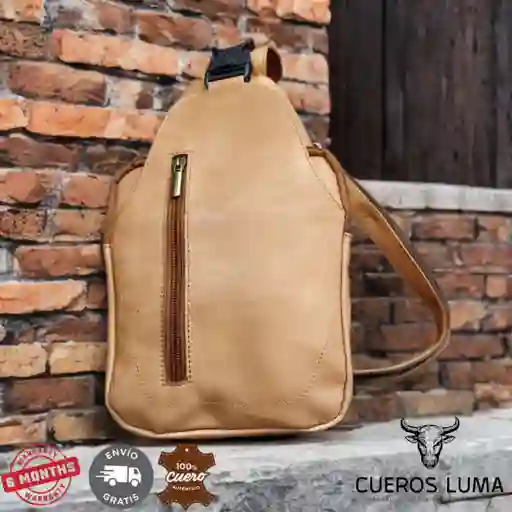 Pechera En Cuero Miel