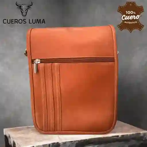 Carriel En Cuero Tula Miel