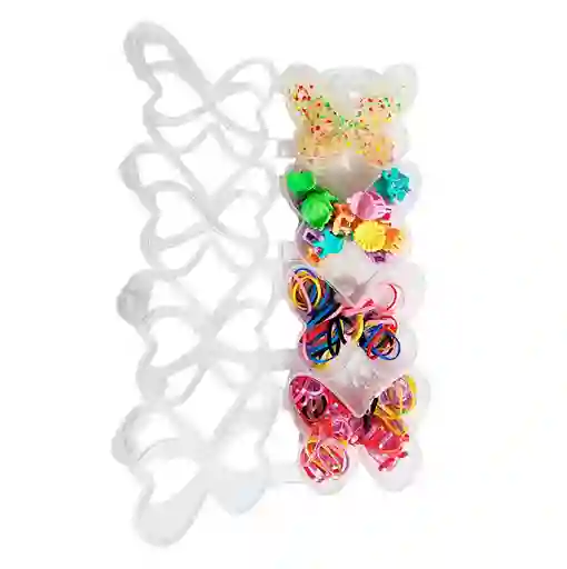 Set Kit Para Hacer Pulseras Niña Style + Estuche Mariposas