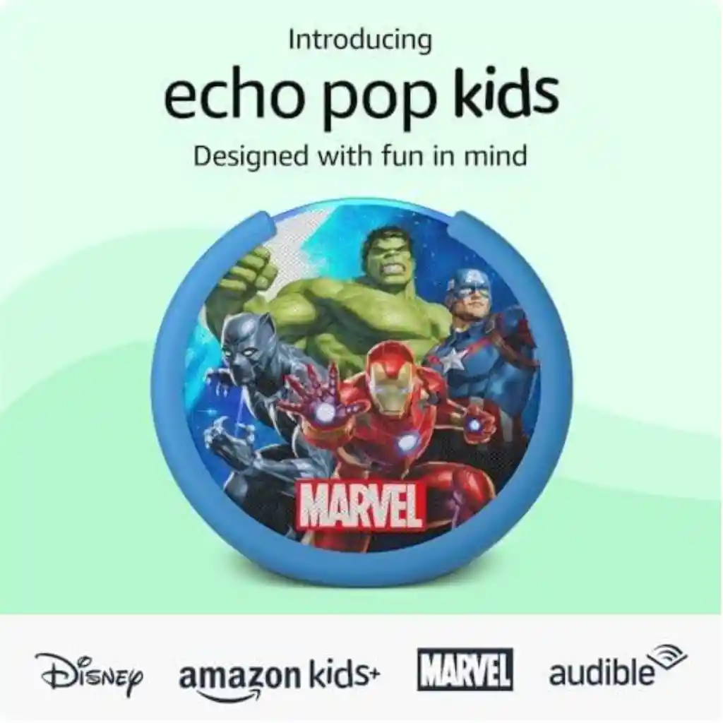 Echo Pop Kids Parlante Inteligente Con Asistente Virtual Amazon Alexa