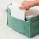 Bolso Organizador Rosa De Pañales Para Bebé, Con Compartimientos Separados, Asas Para Agarre Fácil, Hecho En Felpa, Ideal Para Diversos Artículos Del Bebé