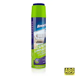 Espuma Limpiadora Para Tapicería/telas/alfombras 600ml Binner