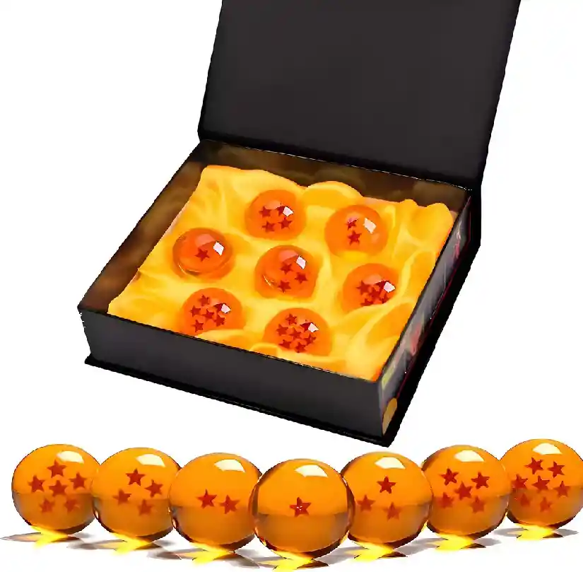 Esferas Del Dragón Caja De 7 Esferas De Dragon Ball Z Dbz