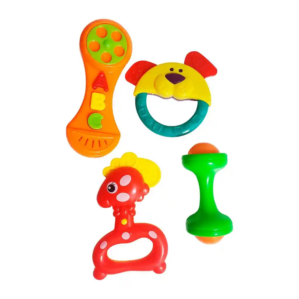 Sonajeros Para Bebe Juguete Aprendizaje Didactico Sonido