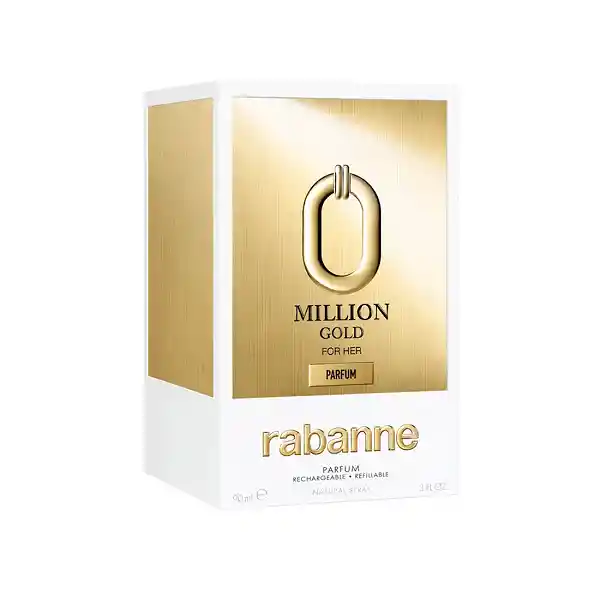 Perfume Para Mujer Paco Rabanne Million Gold For Her Parfum 90ml