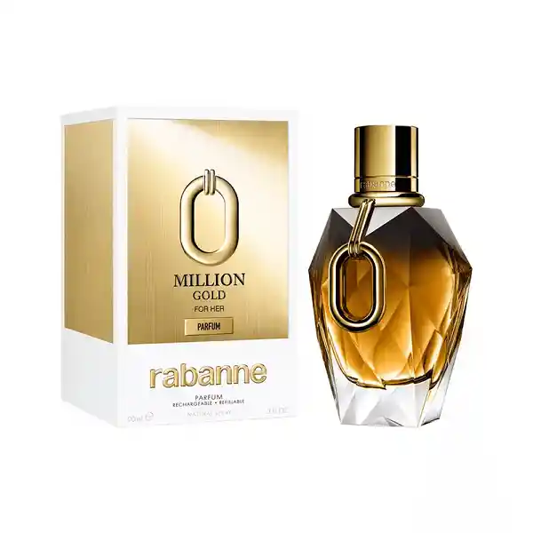 Perfume Para Mujer Paco Rabanne Million Gold For Her Parfum 90ml