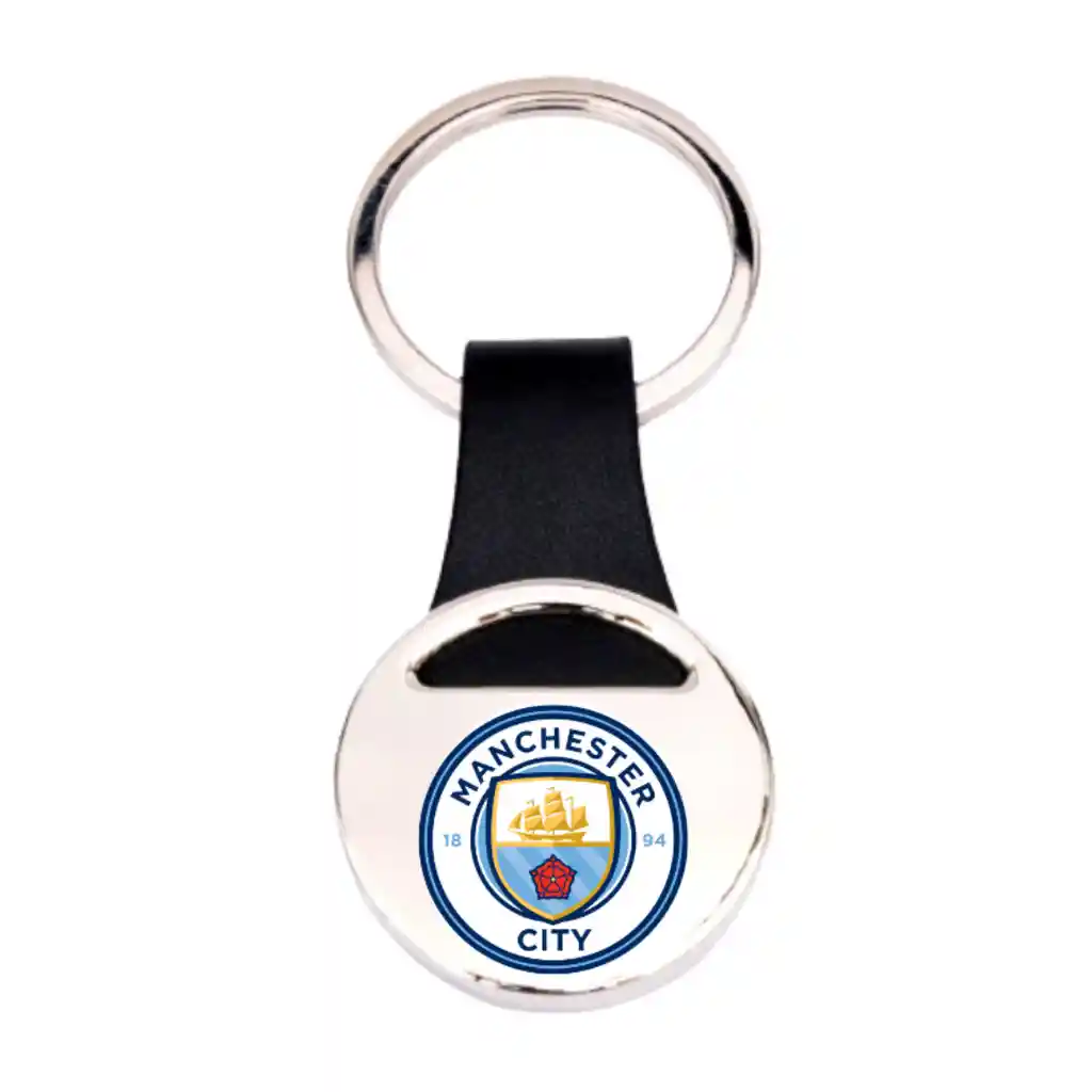 Llavero Mánchester City, Metálico, De Lujo